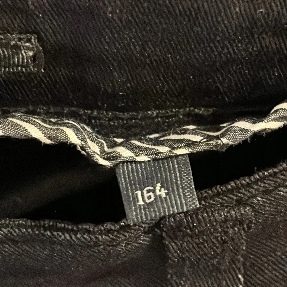 Marc O'Polo Junior Black Denim Wax Coated Denim Jeans